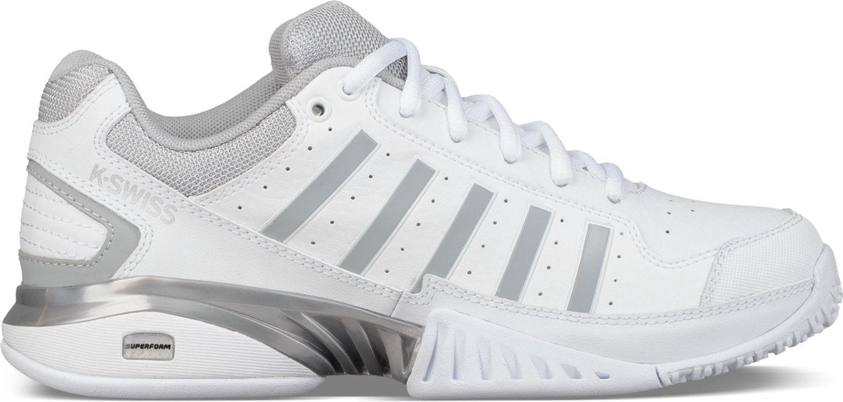 K•Swiss RECEIVER IV OMNI - WHITE/HIGHRISE - Tennisschoenen