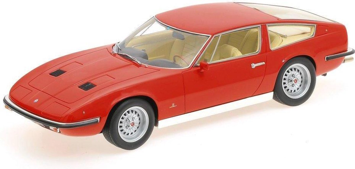 Maserati Indy 1970 Rood Minichamps 1/18 Limited 999 Pieces