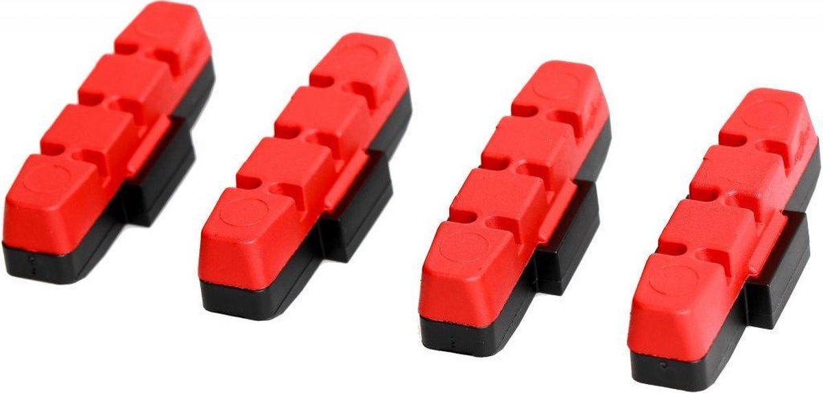 0720423 - Remblokje rood: remblokje voor maximaal remvermogen