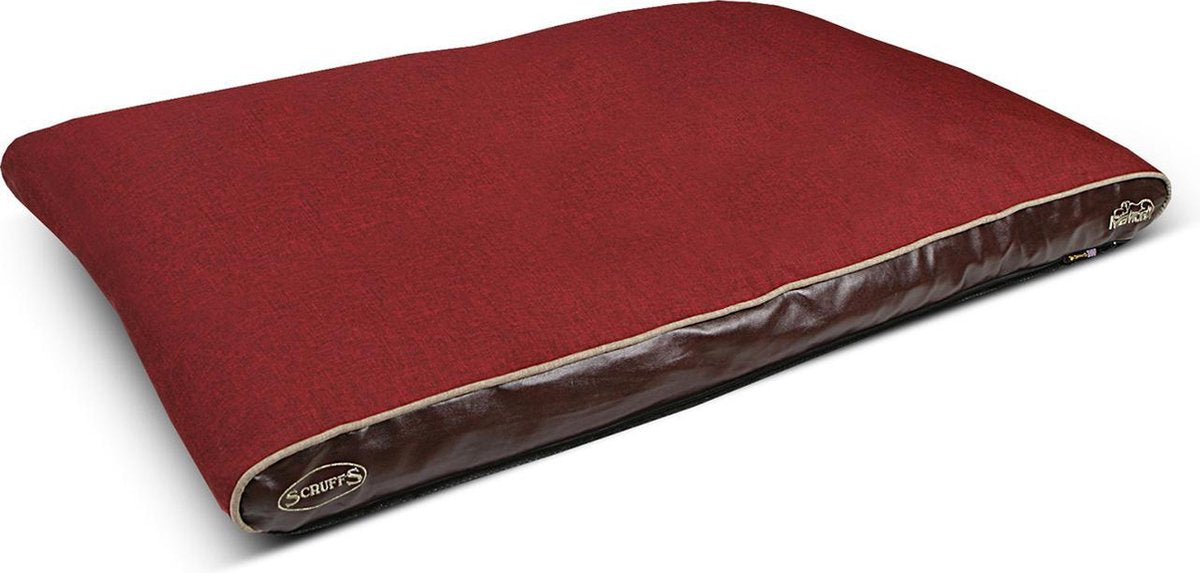 Scruffs Hilton Memory Foam Hondenkussen - M - Rood