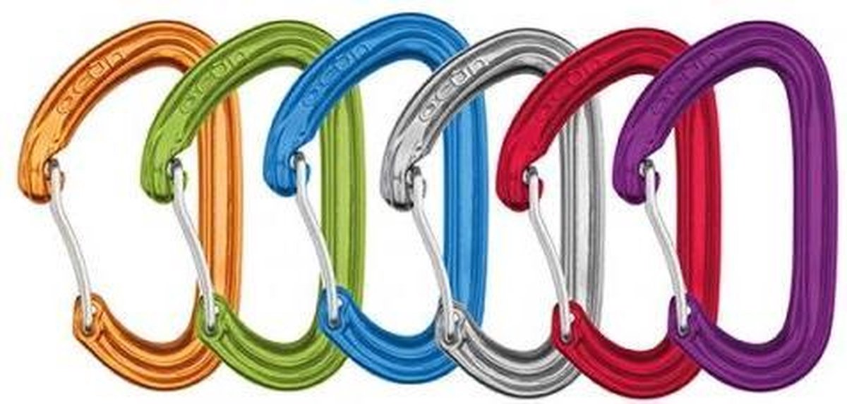 Kestrel 6-pack karabiners van Ocún meest compacte van Ocún