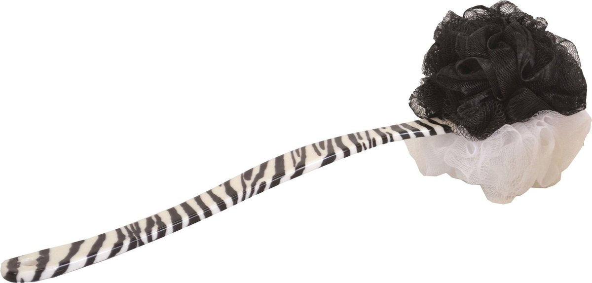 Gérard Brinard badborstel puff dierenprint zebra