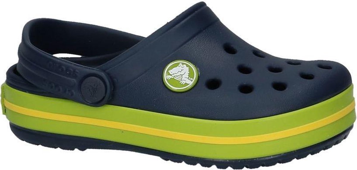 Crocs Slippers - Maat 25/26 - Unisex - blauw/groen/wit