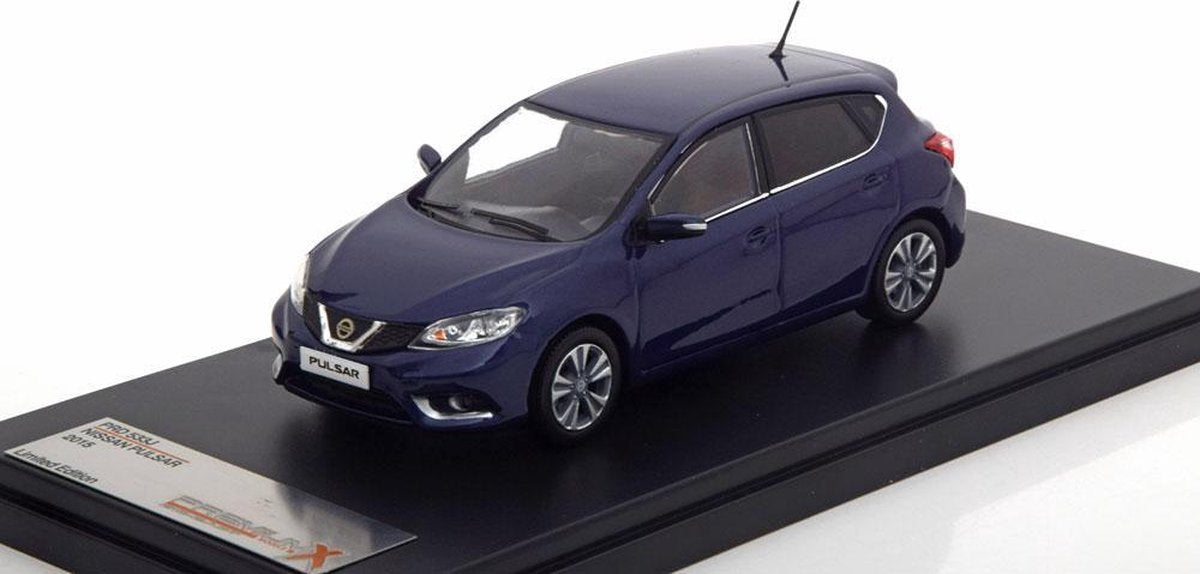 Nissan Pulsar 2015 Blauw Metallic 1-43 PremiumX