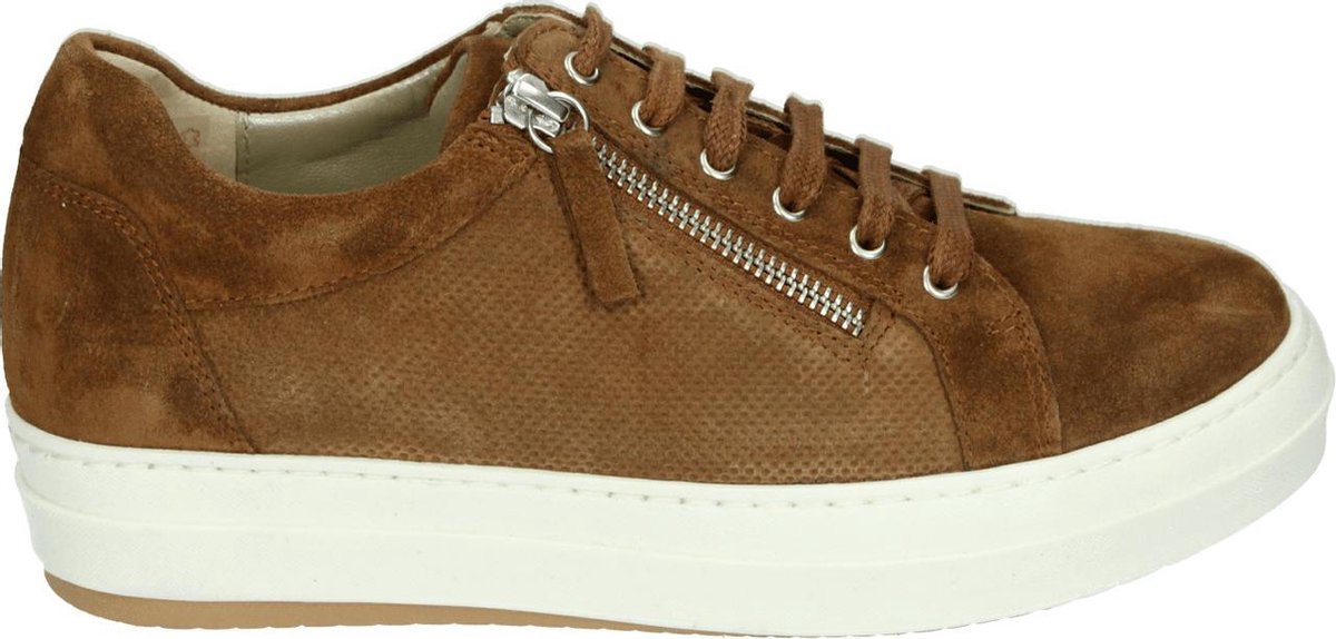 Verhulst 1327 K - Volwassenen Lage sneakers - Kleur: Cognac - Maat: 36