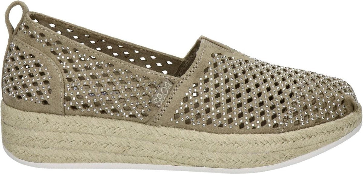 Bobs Highlights 2.0 dames espadrilles - Taupe - Maat 41