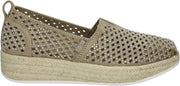 Bobs Highlights 2.0 dames espadrilles - Taupe - Maat 41