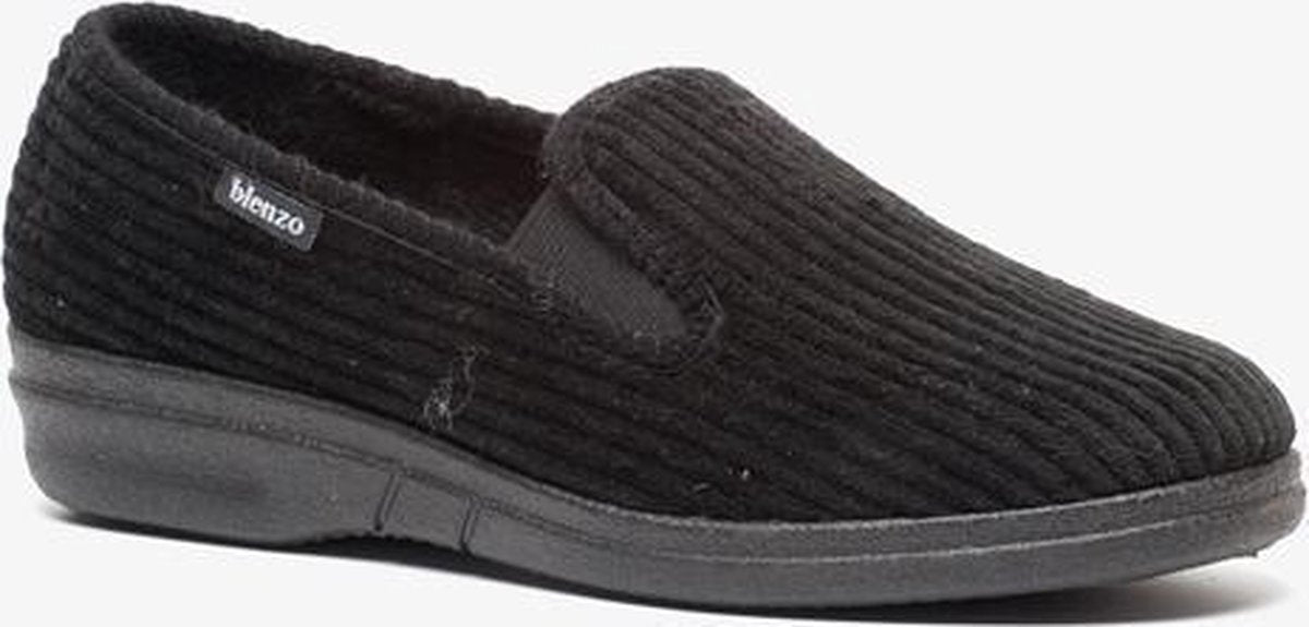 Blenzo heren pantoffels - Zwart - Maat 46
