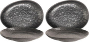 Bord 20x15cm Zwart Table Tales Mineral - set 4 stuks