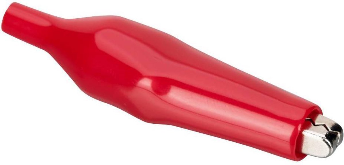 Krokodillenbekje 5 mm² 3 - 5A - Rood