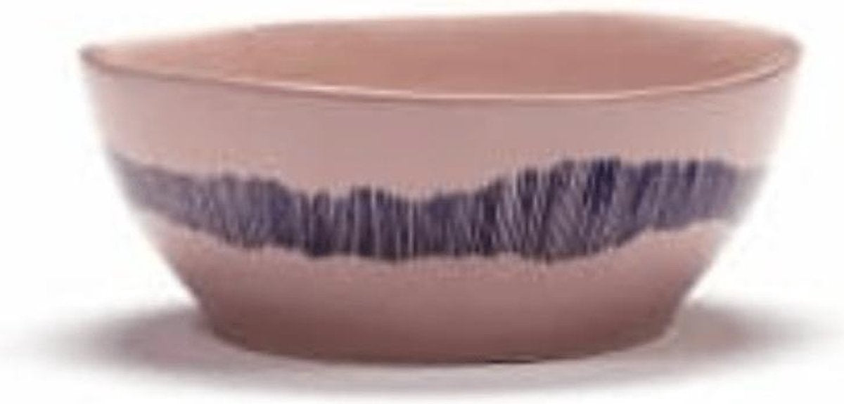 SERAX - Feast by Ottolenghi - Kom L 17x17cm Deliciois Pink Swirl-