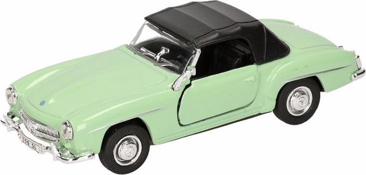 Speelgoed mint Mercedes-Benz 190SL 1955 dichte cabrio 15 cm