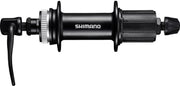 Achternaaf 8/9/10-speed Shimano FH-MT200-B - 36 gaats Center Lock remschijfbevestiging - zwart