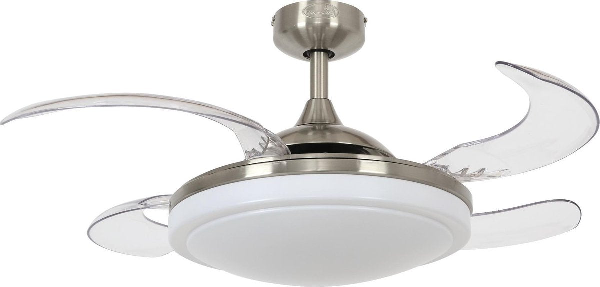 Beacon Fanaway Evora Indoor Plafondventilator 91.5CM Geborsteld Chroom 212982