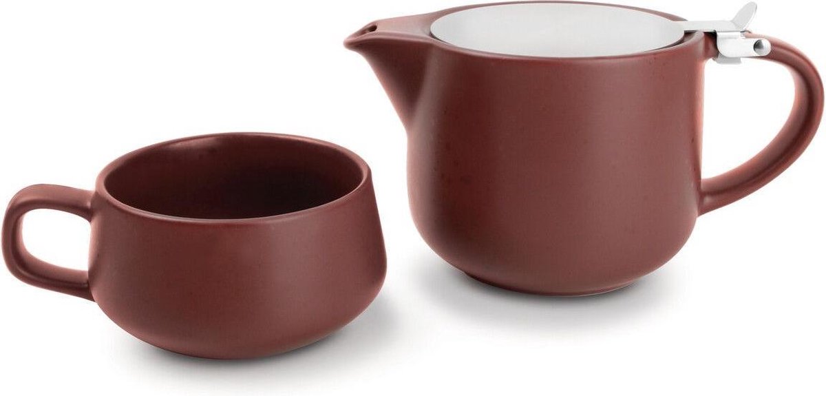 Tea for one set 60cl bruin Anders