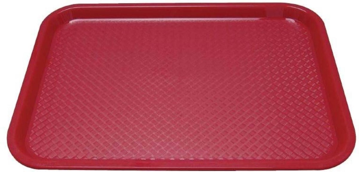 Kristallon Kunststof Dienblad - Rood - 30
