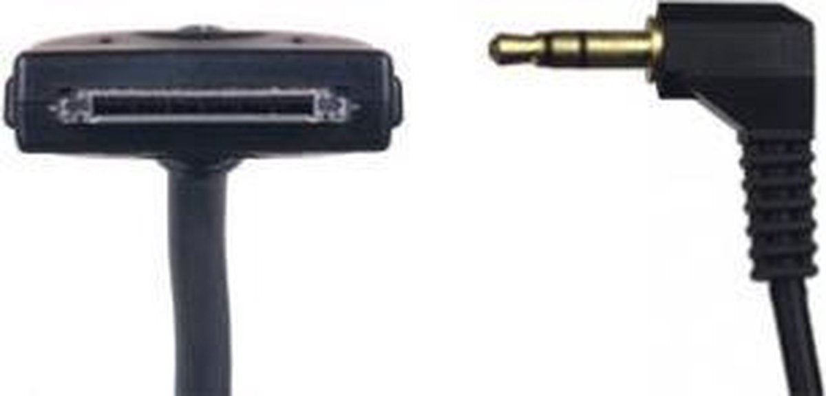 iPod en iPhone adapter brede stekker naar 3.5 jack plug