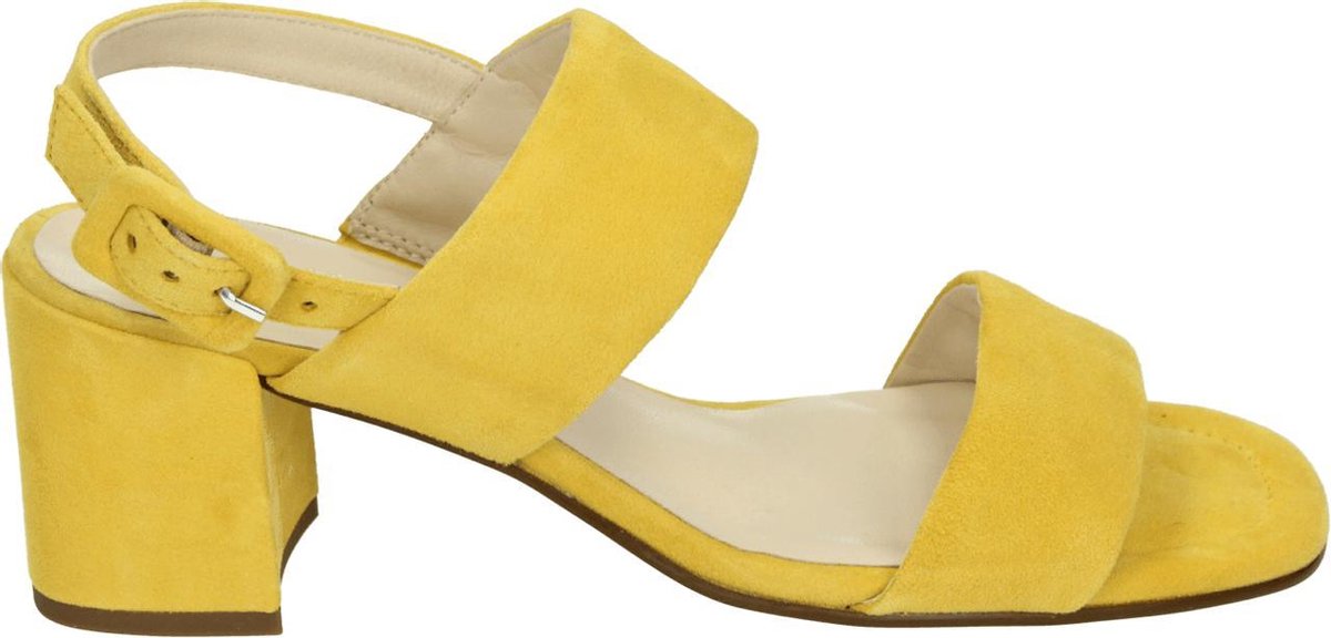 Hogl 105542 - Volwassenen Sandalen met hakDames Sandalen - Kleur: Geel - Maat: 38