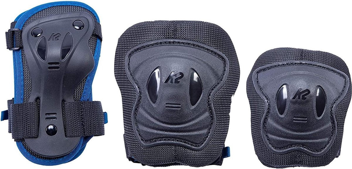 K2 Raider Pro  skate-beschermers - set - junior -Zwart - maat XS (6-8 jaar)