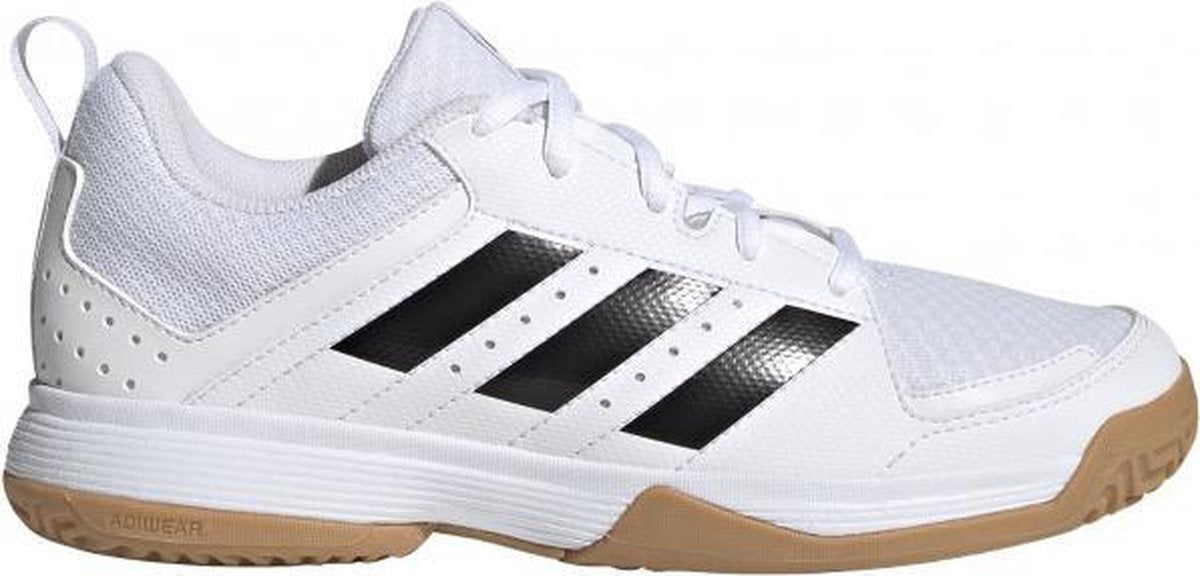 adidas Ligra 7 kinderen - wit/zwart - maat 35