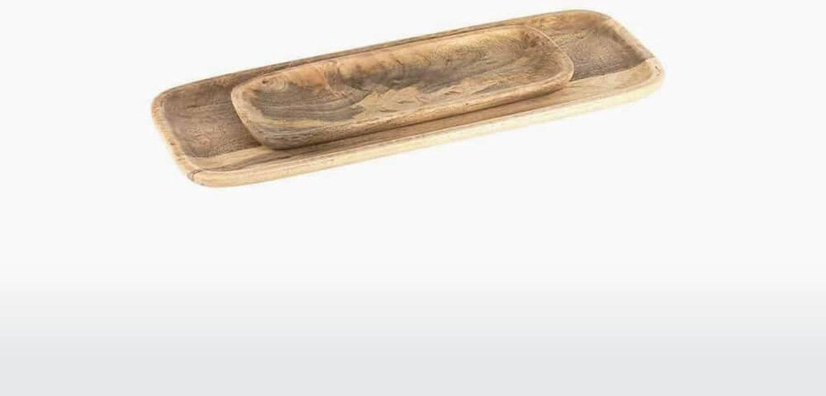 Nkuku Houten Serveerplank - ETA - Mangohout - Large (2.5 x 60 x 22 cm)