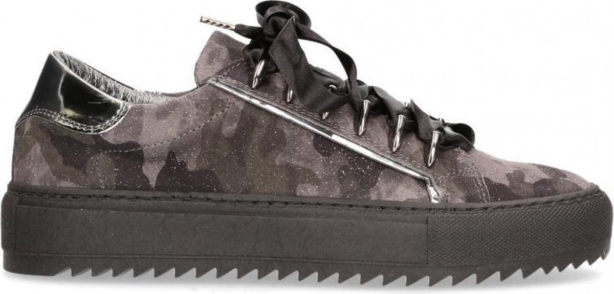 Van Dalen  - Sneaker Casual Leer - Womens - Grey - 40