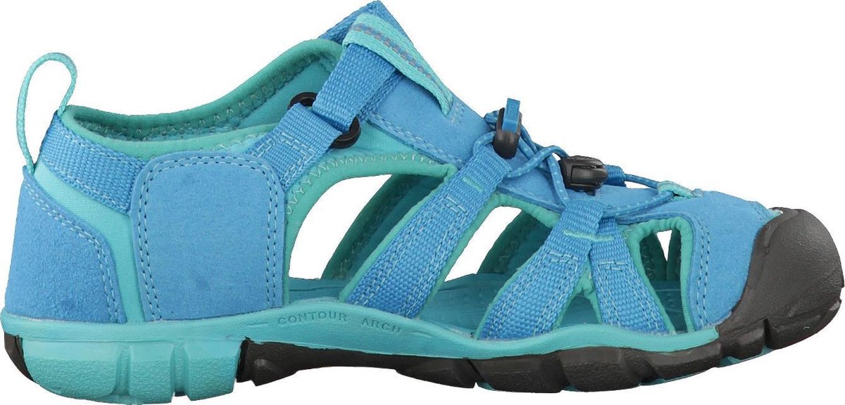 Keen Older Kids' Seacamp II Cnx Wandelsandalen - Turquoise - Maat 35