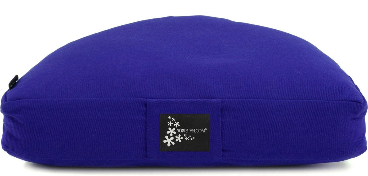 Meditatiekussen - halve maan royal blue Meditatiekussen YOGISTAR