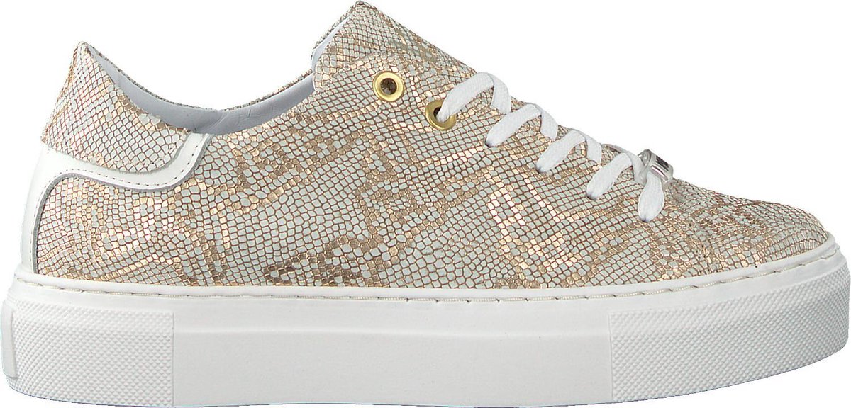 Verton J4850e Lage sneakers - Leren Sneaker - Dames - Goud - Maat 37