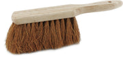 Houten stoffer/handhandveger met kokosvezel voor binnen en buiten