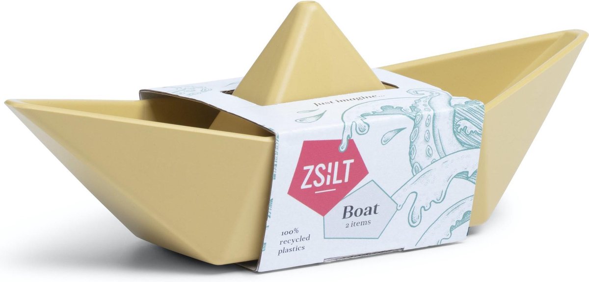 Zsilt Zeilboot Junior 18 Cm Geel
