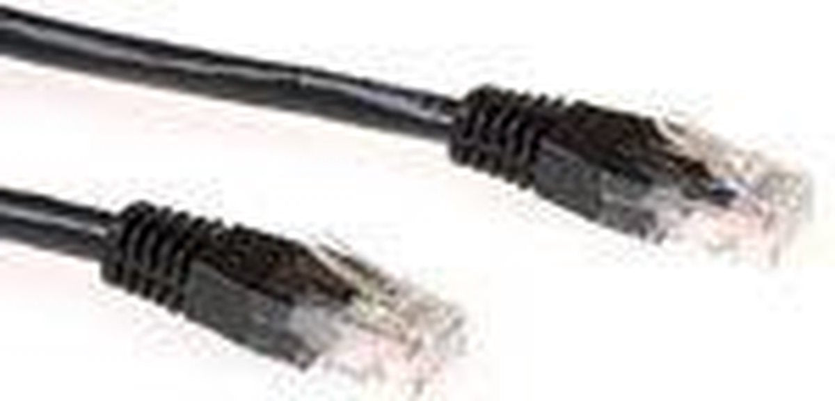 ACT CAT6A UTP 15m netwerkkabel Zwart