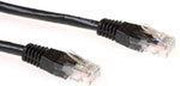 ACT CAT6A UTP 15m netwerkkabel Zwart