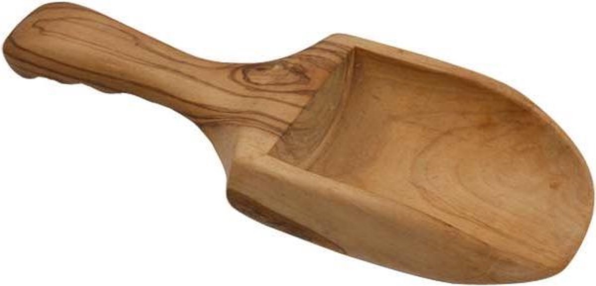 Maatschep - olijfhout - 11 cm