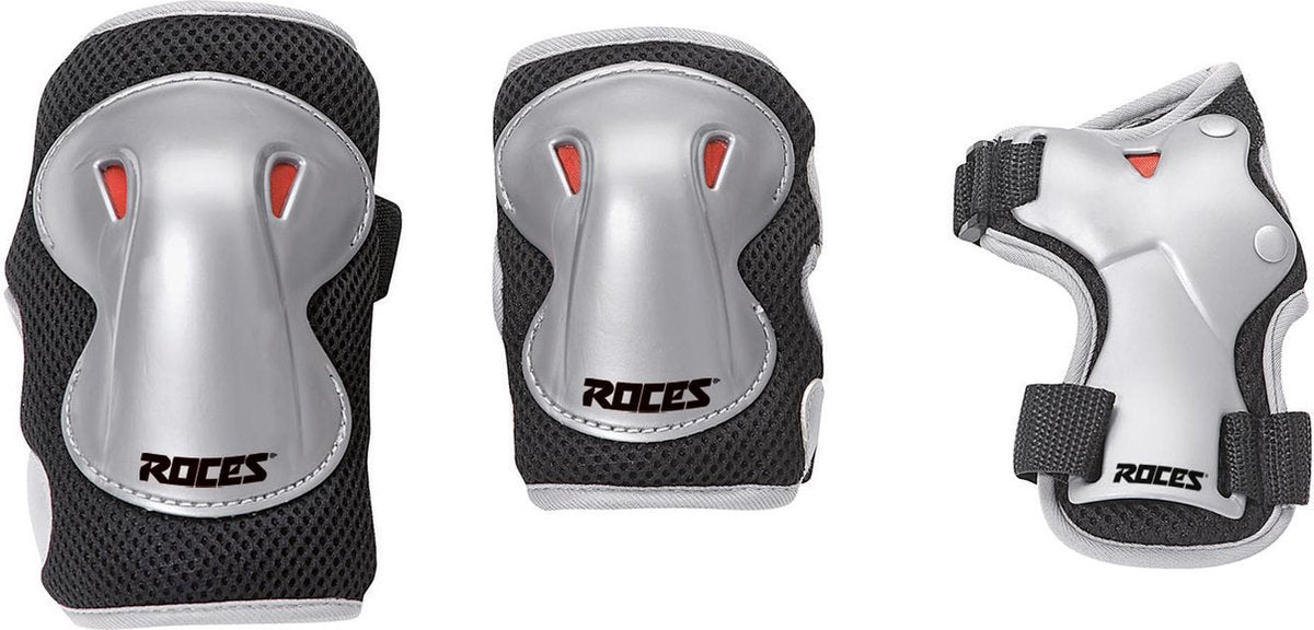 Roces Super 3-pack Skate Bescherming Volwassenen - S - Zwart