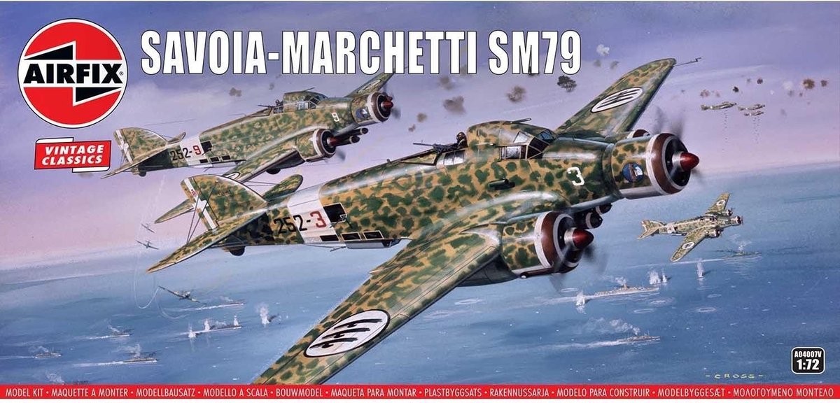 Airfix A04007V vliegtuig model 1:72 Montagekit Vliegtuig met vaste vleugels