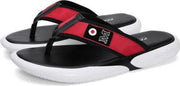 Trendy Personality Webbing Lichtgewicht en comfortabele pantoffels voor heren (kleur: rood