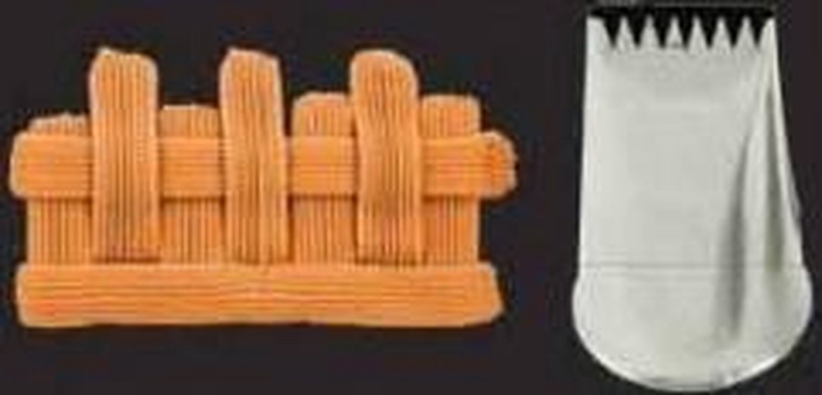 JEM Spuitmondje Medium Ribbed/Plain Basketweave Nozzle #2B