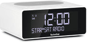 TechniSat Digitradio 52 - DAB+ Wekkerradio - Digitaal - Qi lader - Wit