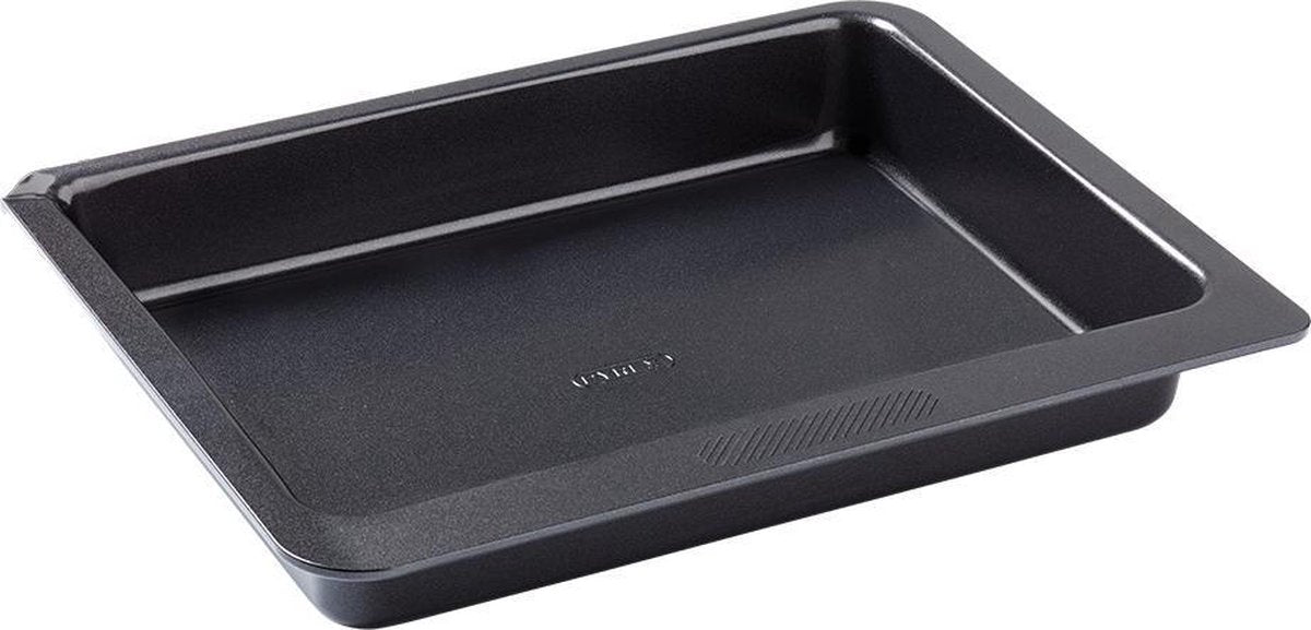 Pyrex Magic Ovenschaal Rechthoek - Metaal - 30x24 cm - Zwart