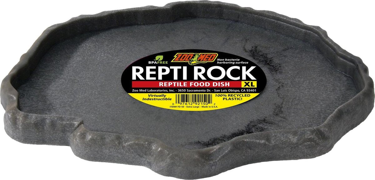 Reptile food dish - XL - voor reptielen en amfibieën