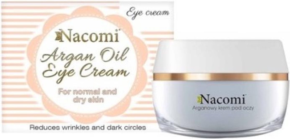 Nacomi Argan Oil Eye Cream 15ml.