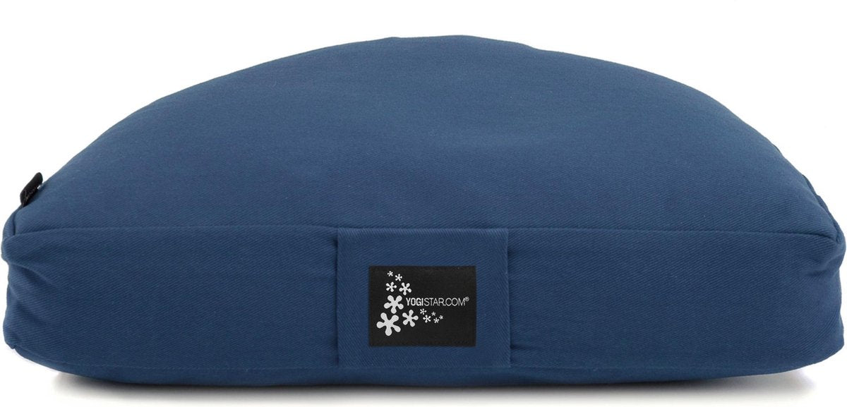 Meditatiekussen - halve maan dark blue Meditatiekussen YOGISTAR