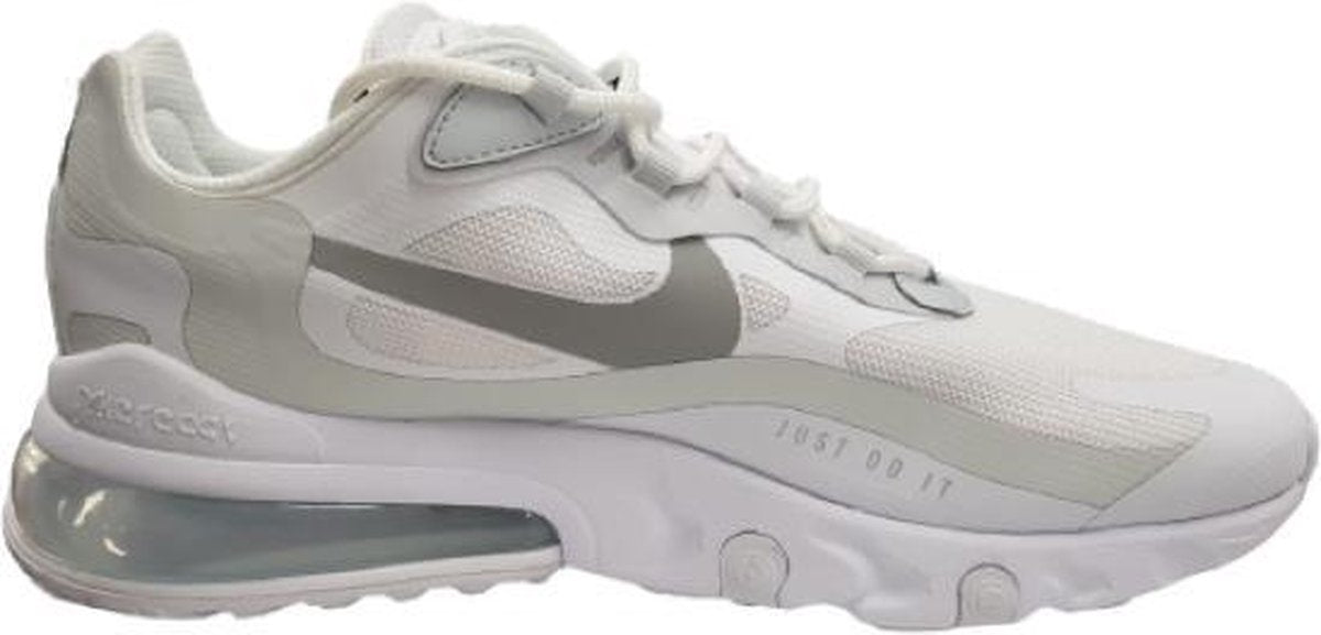 Air Max 270 React White / Light Smoke Grey maat 44.5