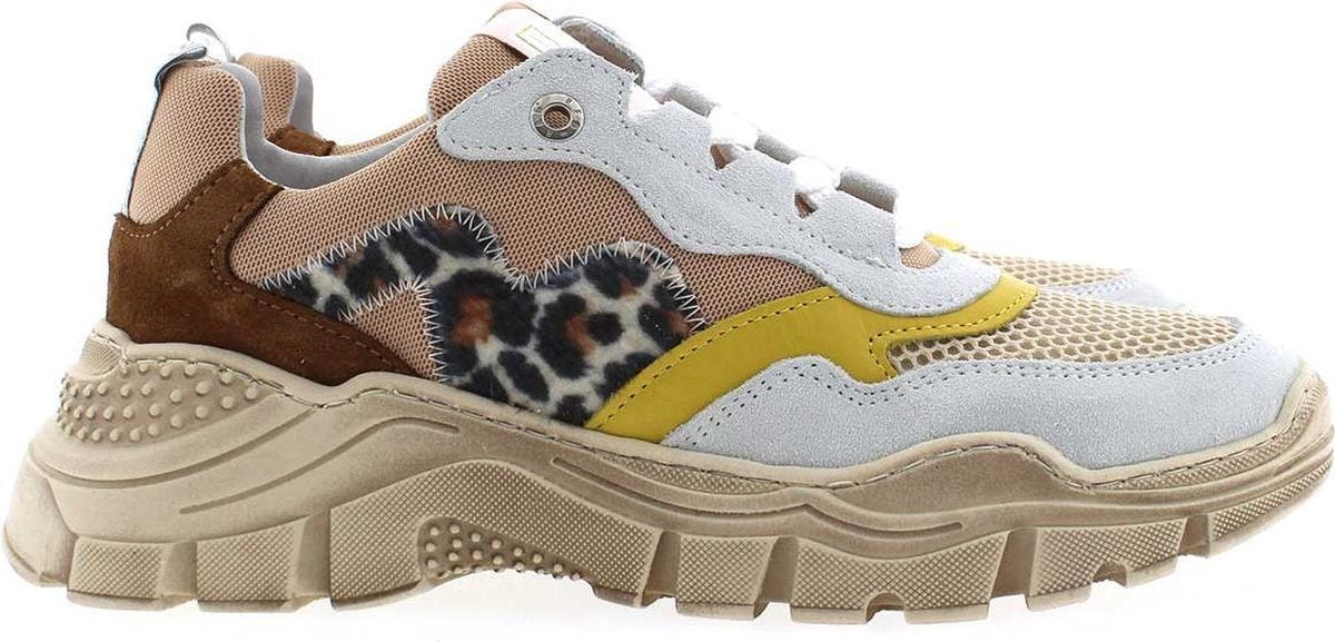 Red Rag 13042 - Kinderen MeisjesLage schoenen - Kleur: Wit/beige - Maat: 39