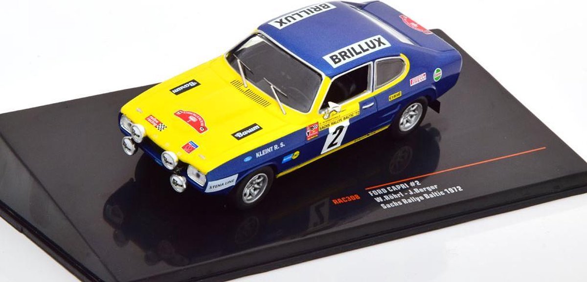 Ford Capri 2600 RS #2 Rally Baltic 1972