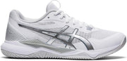 ASICS GEL-Tactic Dames - wit/zilver - maat 38