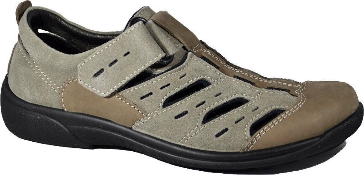 1235-17 H1/5 velourleder/nubuk spleetjes
