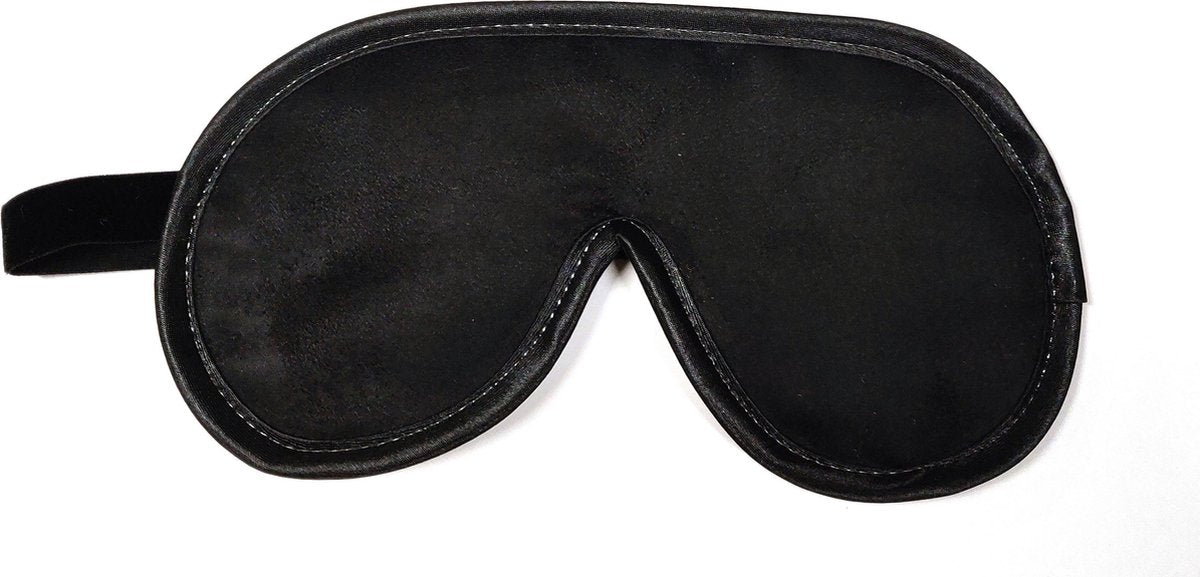 Vagabond Luxe Slaapmasker - Fluweelzacht - Zwart