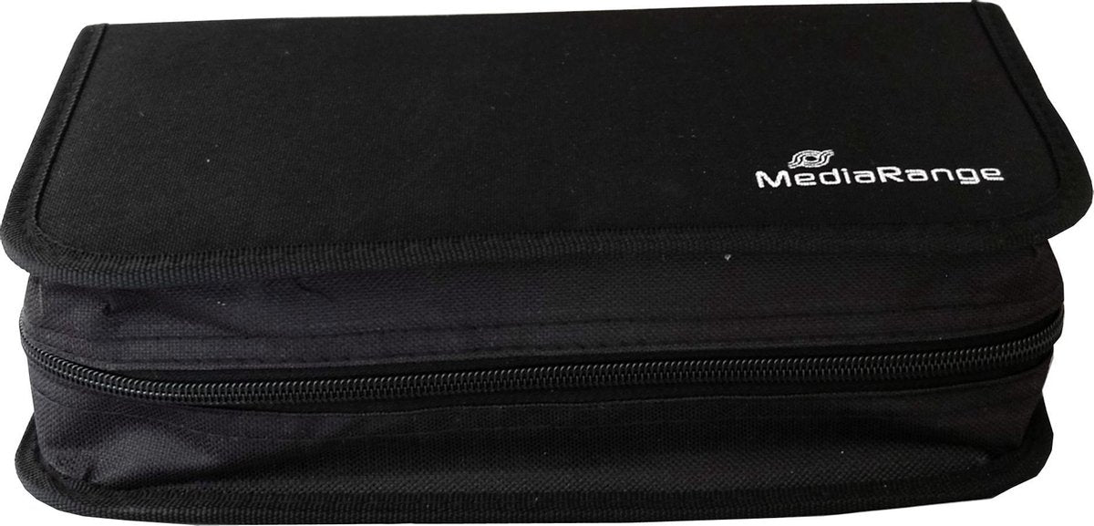 MediaRange BOX55 CD-doosje Portemonneehouder 96 schijven Zwart